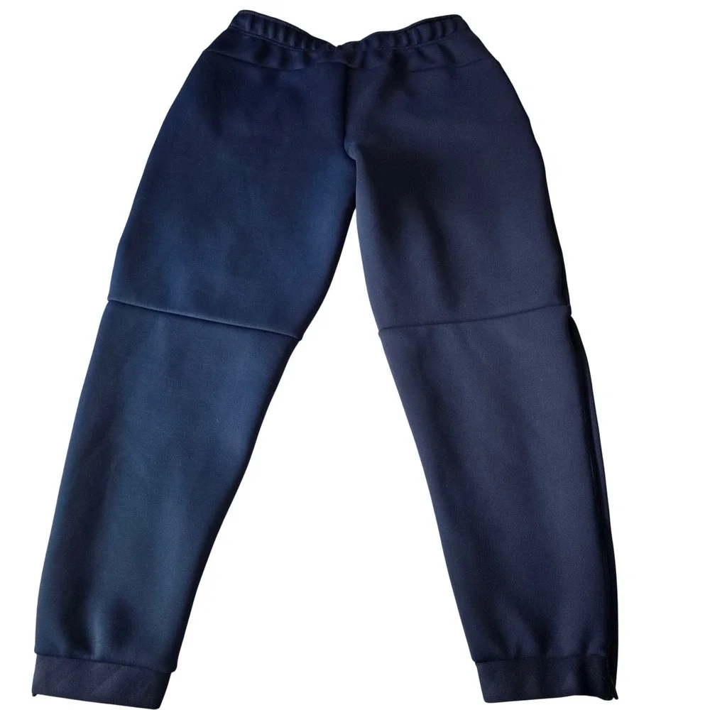 Nike Training Pants Mens XL Navy Blue Therma-FIT Zippered Cuffs Joggers
